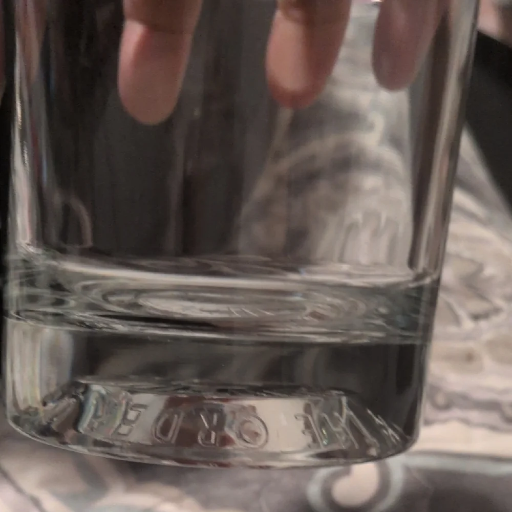 Buchanan's De Lux Scotch Glass Clear‎ Glass Set